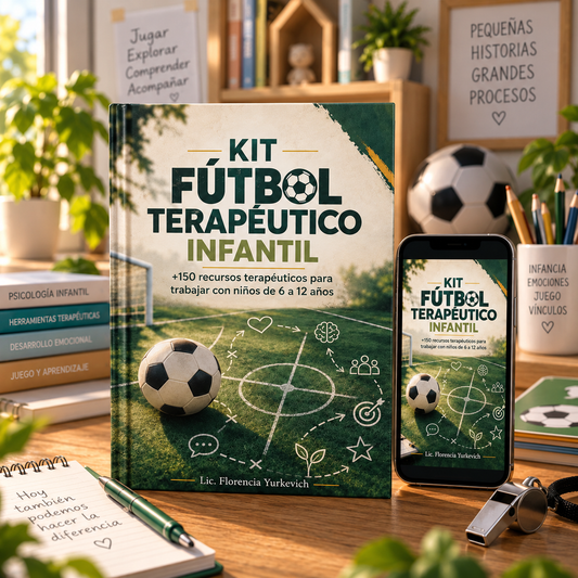 Kit Fútbol Terapéutico Infantil + 3 bonos